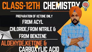 Preparation of Ketone • Class12th Chemistry • AldehydeKetone amp Carboxylic Acid •Lec7th •BI [upl. by Barbette369]