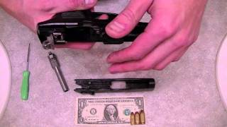 Ruger P95 Takedown Field strip and Re Assembly Full w decocker [upl. by Ligriv]