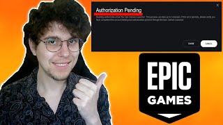 How To Fix Authorization Pending Epic Games [upl. by Kowalski]