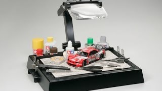 The Tamiya Workstation w Magnifying lens [upl. by Nylorahs]