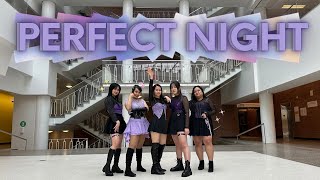 LE SSERAFIM 르세라핌 ‘PERFECT NIGHT’ DANCE COVER  CANADA [upl. by Mateusz]