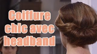 Astuce Coiffures comment se coiffer avec un accessoire [upl. by Lainad318]