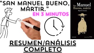 Resumen San Manuel Bueno mártir Draw my life  Completo PAU Selectividad Unamuno [upl. by Anitram690]