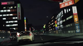 Drive Along Osaka Loop  Assetto Corsa [upl. by Sherrer]