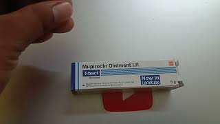 t bact ointment uses in hindi ll mupirocin ointment ip kis kaam aati hai [upl. by Beitnes]