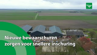 Nieuwe bewaarschuren zorgen voor snellere inschuring [upl. by Sakovich]