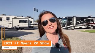 2023 Ft Myers RV Show Sneak Peek [upl. by Survance]