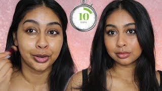 10 MINUTE WORK MAKEUP CHALLENGE  This was quicker than I thought [upl. by Yecaw]