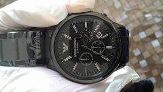 Emporio Armani AR1451 unboxing  Original or fake Help [upl. by Luckett925]