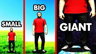 Growing Into WORLDS BIGGEST MAN In GTA 5 [upl. by Ativak]