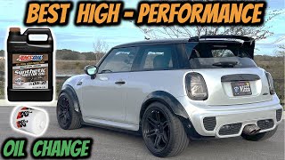 Best HighPerformance Oil Change for More Horsepower  Mini Cooper F56 JCW [upl. by Shandeigh]