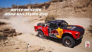 Bryce Menzies 2022 San Felipe 250  4K [upl. by Ynamad]