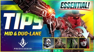 REVENANT Essential Tips for Mid amp Carry Duolane  Predecessor [upl. by Ahsok]