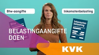 Hoe doe ik belastingaangifte  Jong Ondernemen [upl. by Clarita]