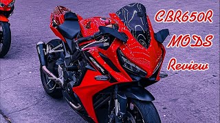 CBR650R ModsReview [upl. by Waite]