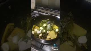 Easy Monji Haakh  kadam saag recipe trending cooking [upl. by Atekihs970]