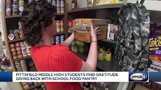 Dozens of students rely on food pantry at Pittsfield Middle High School [upl. by Janetta]