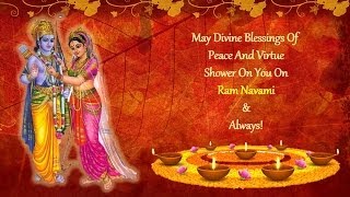 Happy Ram Navami Video Greeting [upl. by Keeryt]