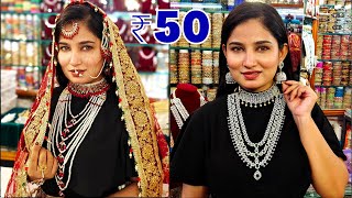 Charminar Original CZ Jewellery amp Diamond Jewellery Ladbazar Wholesale Market Hyderabad [upl. by Safire605]