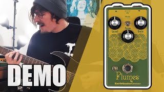 EarthQuaker Devices Plumes Signal Shredder démo [upl. by Sapphira]