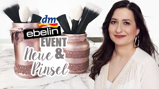 Neue ebelin pinsel 2016 in der Drogerie ebelin Event FMA [upl. by Anegal]