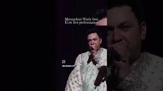 Live video song Manmohan waris punjabimusic punjabisinger [upl. by Sukramal973]