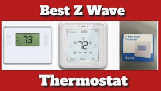 Best Z Wave Thermostat  Smart Thermostats Device Review [upl. by Etnad416]