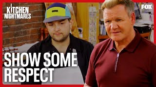 Gordon Confronts Chef for Creating Toxic Environment for Restaurant Staff  Kitchen Nightmares [upl. by Auof]