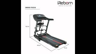 IR AIRES IREBORN  TREADMILL ELEKTRIK [upl. by England]