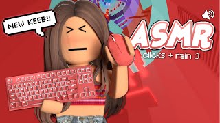 ROBLOX Tower of Hell but its KEYBOARD ASMR VERY RELAXING [upl. by Bala]