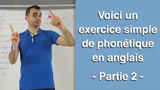 Phonétique Anglais  EntraînezVous avec cet Exercice Débutant 📝 Partie 24 [upl. by Hamish634]