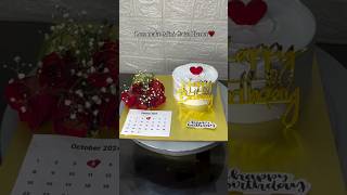 Trending Calendar Cake tutorial  Board cake  Mini Cake platter cake trends shorts [upl. by Buchanan]