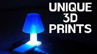 Unique 3D Prints from Thingiverse [upl. by Vogeley322]