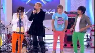 TV Xuxa » Restart levanta a galera do programa 13112010 [upl. by Eidderf]