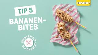 Ontbijtrecept  Bananenbites met yoghurt en cruesli  Jumbo [upl. by Legge]