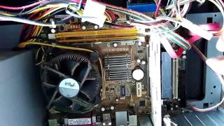 Asus motherboard PSGCMX 1333 Review  LGA 775 Intel 945GC [upl. by Dionisio728]