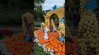 Ludwigsburg Kürbisausstellung halloween [upl. by Aicila]