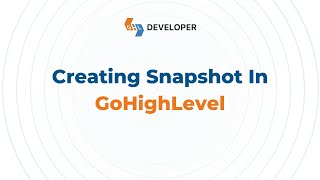 How to Create GoHighlevel Snapshots and Templates  GHL Tutorial [upl. by Marion162]