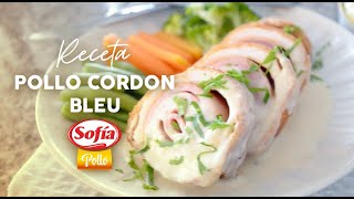 Sabrosa Receta Pollo Cordon Bleu  Sofía [upl. by Ardnod]