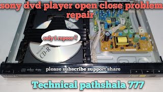 Dvd player belt problem solution।।Dvd player repair।। [upl. by Hankins346]