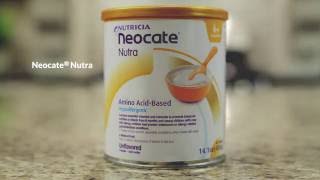 Nutricia Neocate Nutra  Product Details amp Mixing Instructions [upl. by Nosneb473]