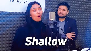 Lady Gaga amp Bradley Cooper  Shallow  cover by Samat amp Asel [upl. by Eniamrehs]