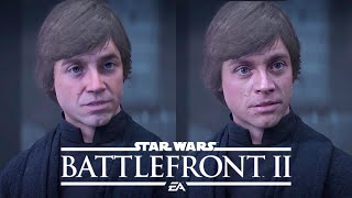 DEEPFAKE BATTLEFRONT 2 LUKE SKYWALKER FIXED [upl. by Nroht]