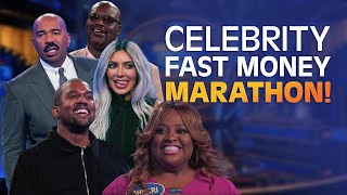 WOW Celebrity Family Feud Season 4 FAST MONEY MARATHON  Celebrity Family Feud [upl. by Aliban]