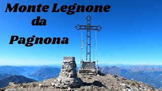 Monte Legnone 2609m da Pagnona  Lecco  Trekking LombardiaItaly [upl. by Enelyad]