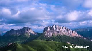 Caucasus Mountains Vacation Travel Video Guide [upl. by Elleinnod872]