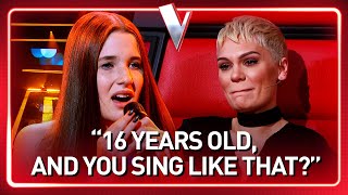 IMPRESSIVE 16YearOld sings in memory of her late mother on The Voice  Journey 321 [upl. by Arriet]