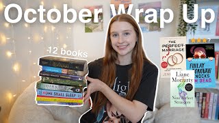 every book I read in October 🎃📚 DNF 5 star read lots of audiobooks [upl. by Rehpotsirh]