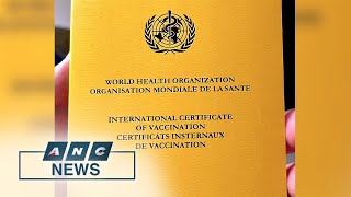 Vaccination certificates from PHs online portal now accepted in some countries  ANC [upl. by Alliw]