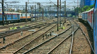 KSR Bengaluru City Junction  Arsikere Special meets Chamundi Express  Indian Railways Spotting [upl. by Leksehcey617]